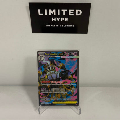 Pokemon 2026 Mega Chandelure Ex 099/084 Ultra Rare Pitch Black Holo