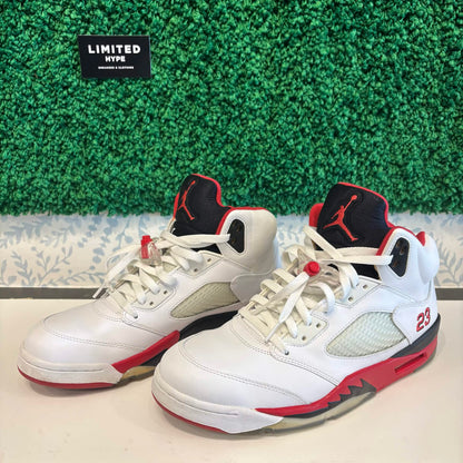 Jordan 5 Retro Fire Red Black Tongue (2013) (USED)