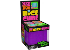 NeeDoh Nice Cube Squishy Fidget Toy Purple