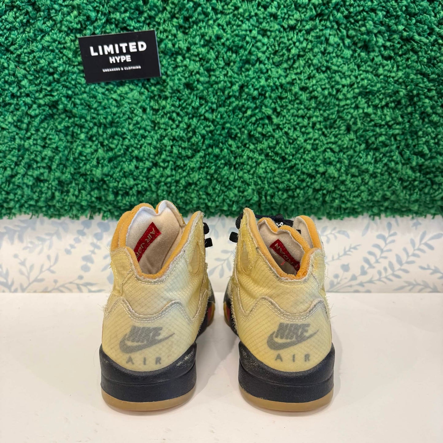 Jordan 5 Retro Off-White Sail (USED) (REP BOX)