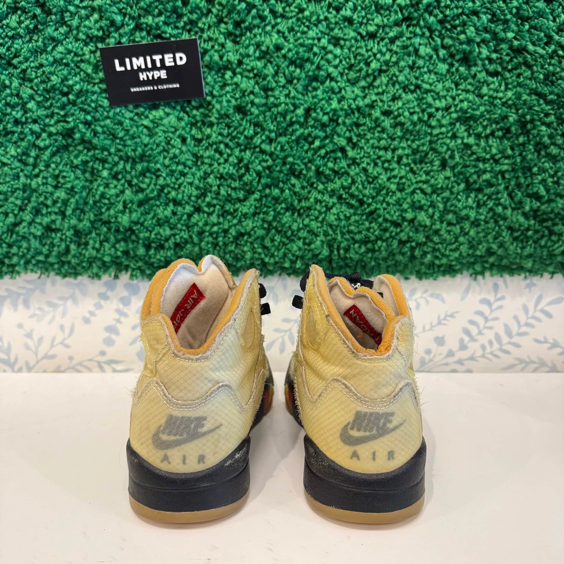 Jordan 5 Retro Off-White Sail (USED) (REP BOX)