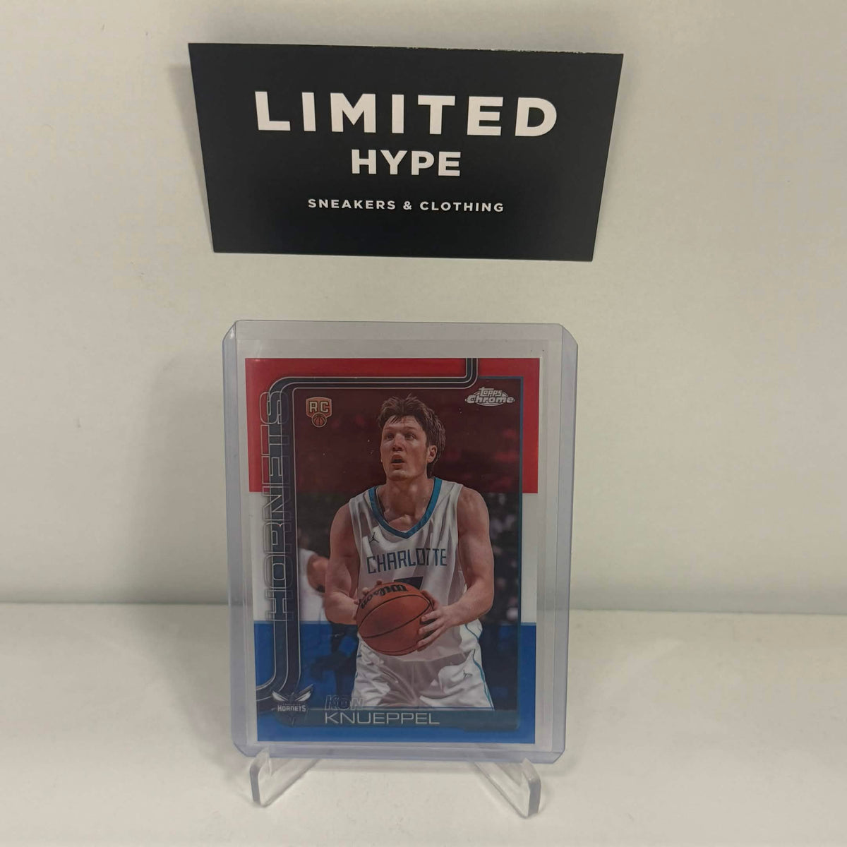 Topps Chrome 2025 Kon Knuepple Red White And Blue RC