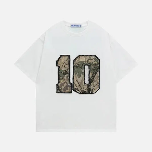 Aelfric Eden Camo 10 Patch Oversized Jersey