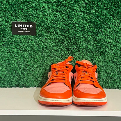 Jordan 1 Low Orange Black (Women's) (USED)
