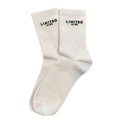 Limited Hype Socks White