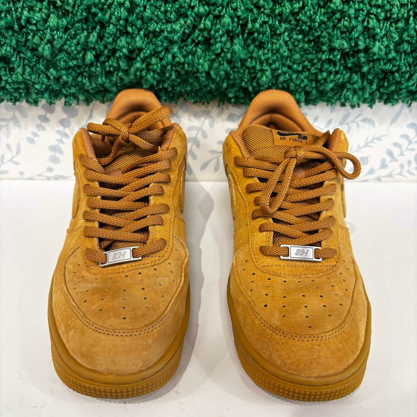 Nike Air Force 1 Low SB Flax (USED) (NO BOX)